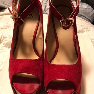 Red Patty Shoedazzle shoe